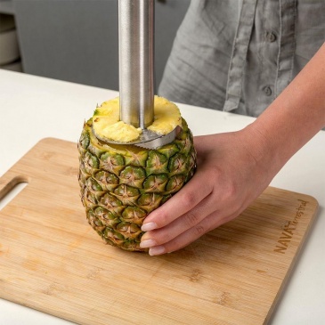 Krajalnica wykrawacz do ananasa stalowa acer 24 cm