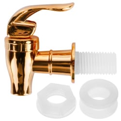 Kranik do słoja na napoje miedziany