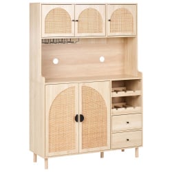 Kredens CAMPBELLTON 120 cm Jasnobrązowy Kredens CAMPBELLTON 120 cm Jasnobrązowy