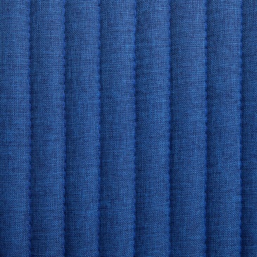Krzesła do salonu 6 szt. niebieskie tapicerowane tkaniną