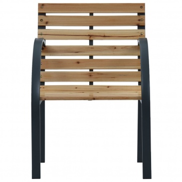 Krzesła ogrodowe, 2 szt., drewno