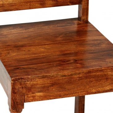Krzesła do kuchni z litego drewna stylizowanego na sheesham 6 szt.