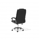 Krzesło biurowe czarne funkcja masażu Riva II