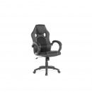 Krzesło biurowe czarne regulowana wysokość Greco