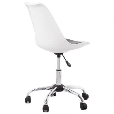 Krzesło biurowe Edea Kokoon Design biało-czarny