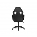 Krzesło biurowe szare regulowana wysokość Greco
