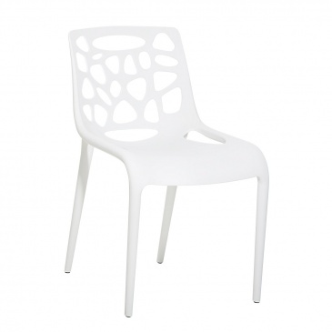 Krzesło do jadalni białe Solletico