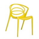 Krzesło do jadalni żółte Zanzara