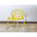 Krzesło do jadalni żółte Zanzara