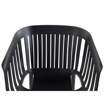 Krzesło do jadani czarne Temporale