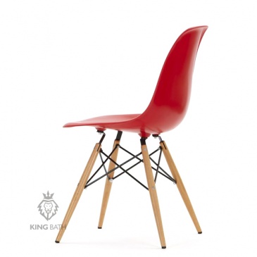 Krzesło King Bath Eames DSW czerwone