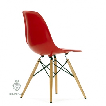 Krzesło King Bath Eames DSW czerwone