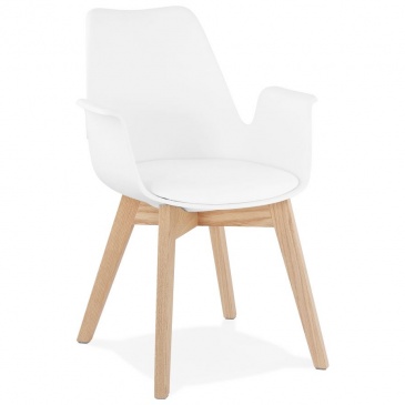 Krzesło Kokoon Design Alcapone białe