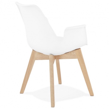 Krzesło Kokoon Design Alcapone białe