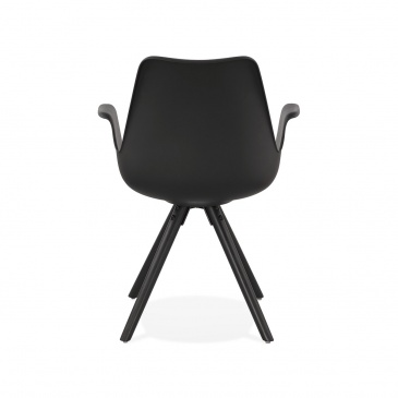Krzesło Kokoon Design Skanor czarne