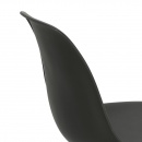 Krzesło P016 PP White czarne