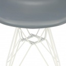 Krzesło P016 PP White dark grey