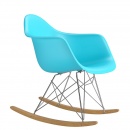 Krzesło P018 RR PP ocean blue insp. RAR plozy