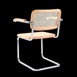 Krzesło vienna rattanowe z podłokietnikami