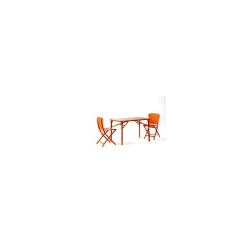 Krzesło Zac pomarańczowe