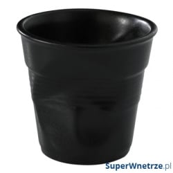 Kubek 80 ml do espresso Revol Froisses czarny Kubek 80 ml do espresso Revol Froisses czarny