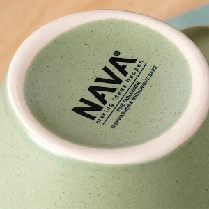 Kubek ceramiczny zielony arthena green 380 ml