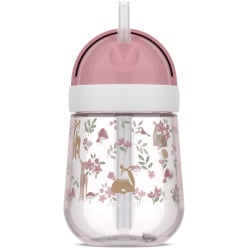 Kubek dziecięcy ze słomką 300ml mio fairy garden 108014065406
