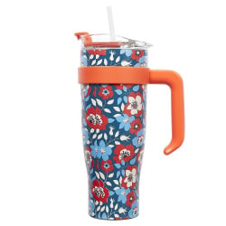 Kubek termiczny miami floral czerwony Kubek termiczny miami floral czerwony