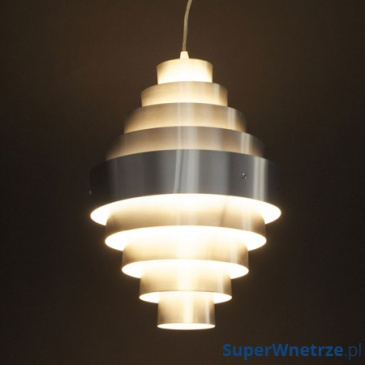 Lampa wisząca Aztek Kokoon Design srebrny