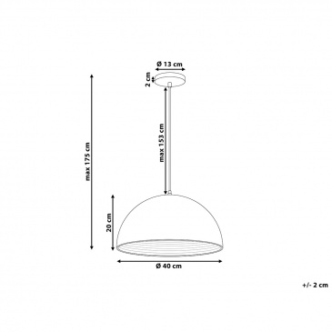 Lampa wisząca Dionigi czarna