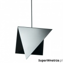 Lampa geometryczna 42 cm Gie El stalowa czarna