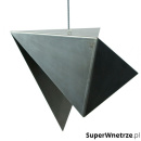 Lampa geometryczna 45 cm Gie El stalowa