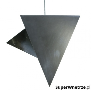 Lampa geometryczna 45 cm Gie El stalowa