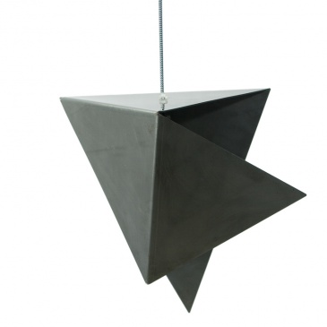 Lampa geometryczna 45 cm Gie El stalowa
