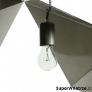 Lampa geometryczna Gie El stalowa