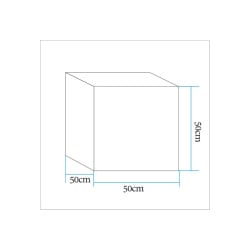Lampa ogrodowa kostka cubic xl led rgbw 16 kolorów 50 cm Lampa ogrodowa kostka cubic xl led rgbw 16 kolorów 50 cm