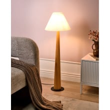 Lampa podłogowa ALIGIDE Drewno Naturalny