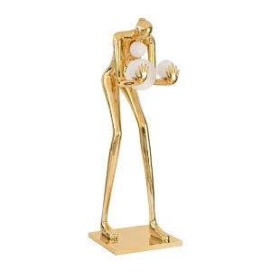 Lampa podłogowa woman-2 gold złoty połysk 190 cm Lampa podłogowa woman-2 gold złoty połysk 190 cm