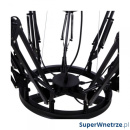 Lampa Ragno 12 King Bath Spider czarna