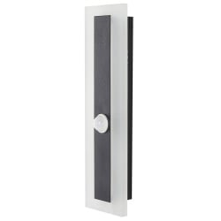 Lampa ścienna ogrodowa led savane 30 cm z czujnikiem ruchu czarny