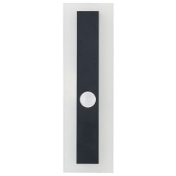 Lampa ścienna ogrodowa led savane 30 cm z czujnikiem ruchu czarny