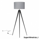 Lampa stojąca szara 156 cm Persico BLmeble