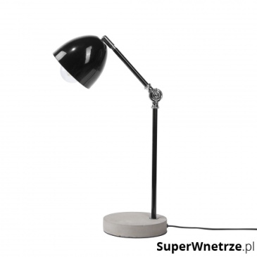 Lampa biurkowa czarna Piccione BLmeble