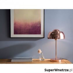 Lampa stołowa miedziana czerwień Porello BLmeble Lampa stołowa miedziana czerwień Porello BLmeble