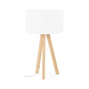 Lampa stołowa Trivet Kokoon Design biały
