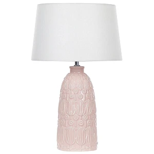 Lampa stołowa zarima ceramika różowy Lampa stołowa zarima ceramika różowy