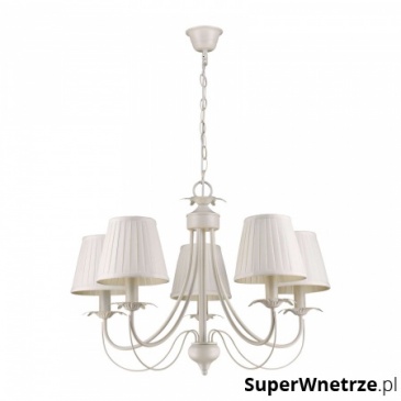 Lampa wisząca 120x63 cm Light Prestige Ginosa biała