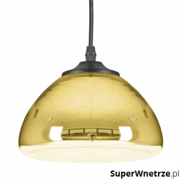 (Lampa wisząca 15cm Step into design Victory Glow S złota