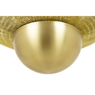 Lampa wisząca illusion xl 90 złota - led, metal