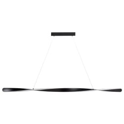 Lampa wisząca led mahoi metal czarny